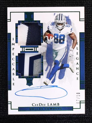 2020 Panini Impeccable CeeDee Lamb #106