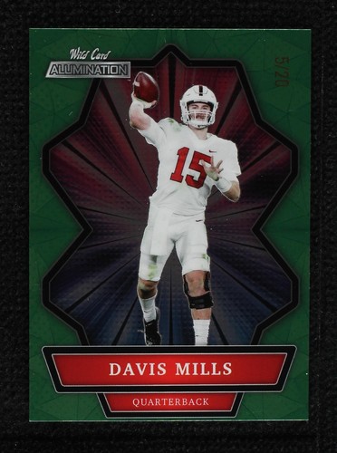 2021 Wild Card Industry Summit Alumination Davis Mills #IS-SP 15