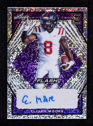 2021 Leaf Flash Elijah Moore #BA-EM2