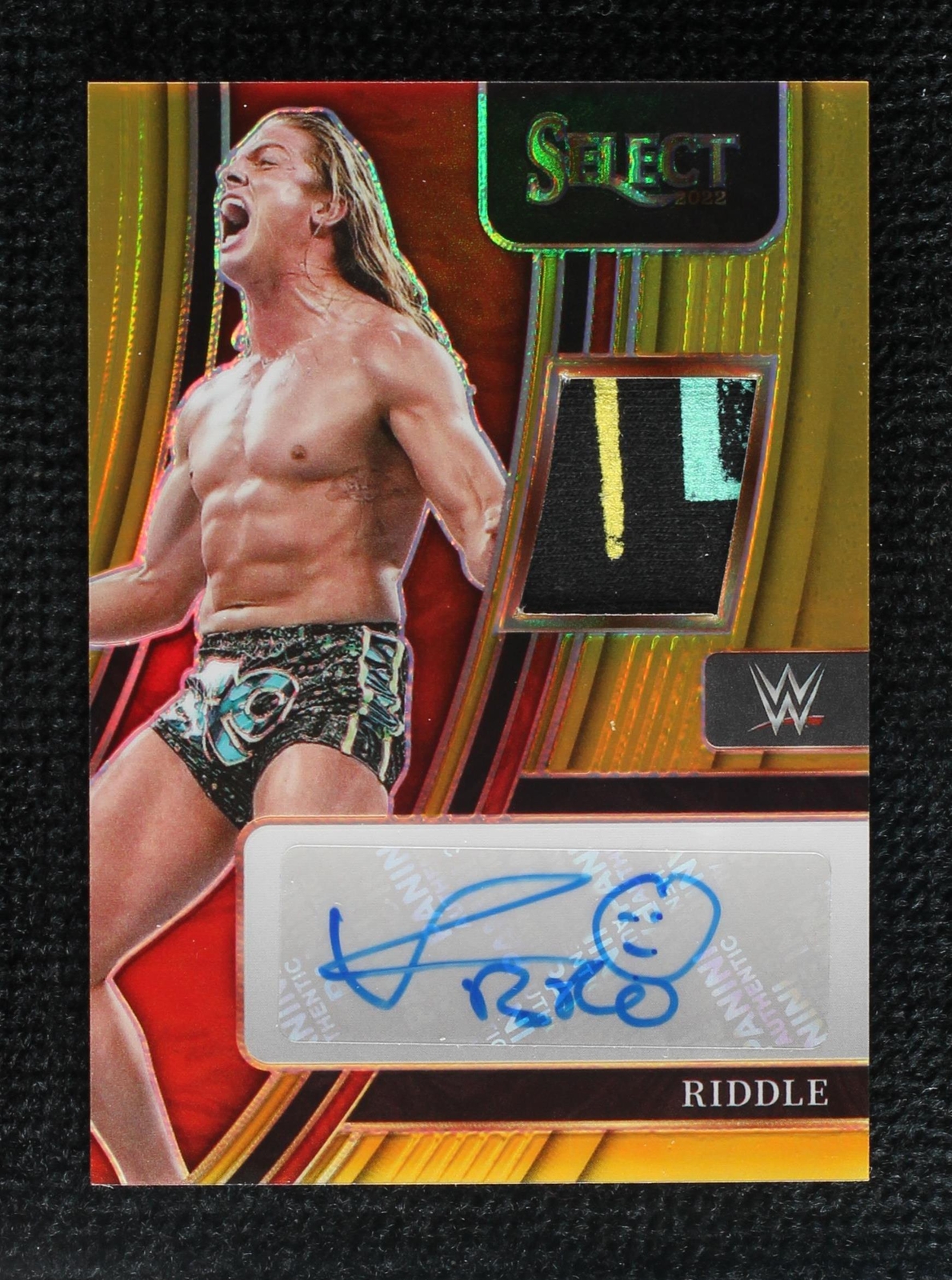 2022 Panini Select WWE - Autographed Memorabilia Gold Prizm #AM-RDL ...