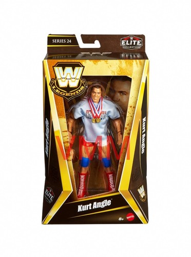 Kurt Angle Mattel WWE Elite Legends 24 Wrestling Figure
