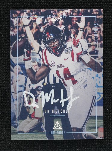 2019 Panini Luminance DK Metcalf #DDS-DK