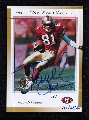2000 SP Authentic Terrell Owens #NC8