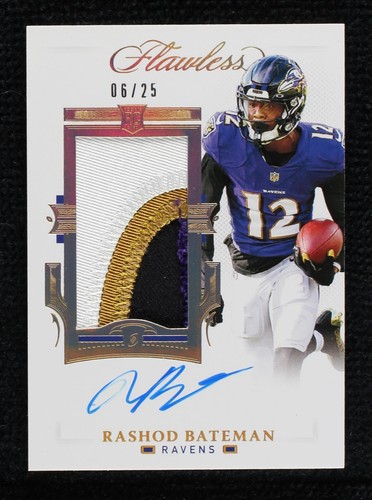 2021 Panini Flawless Rashod Bateman #RPA-RBA