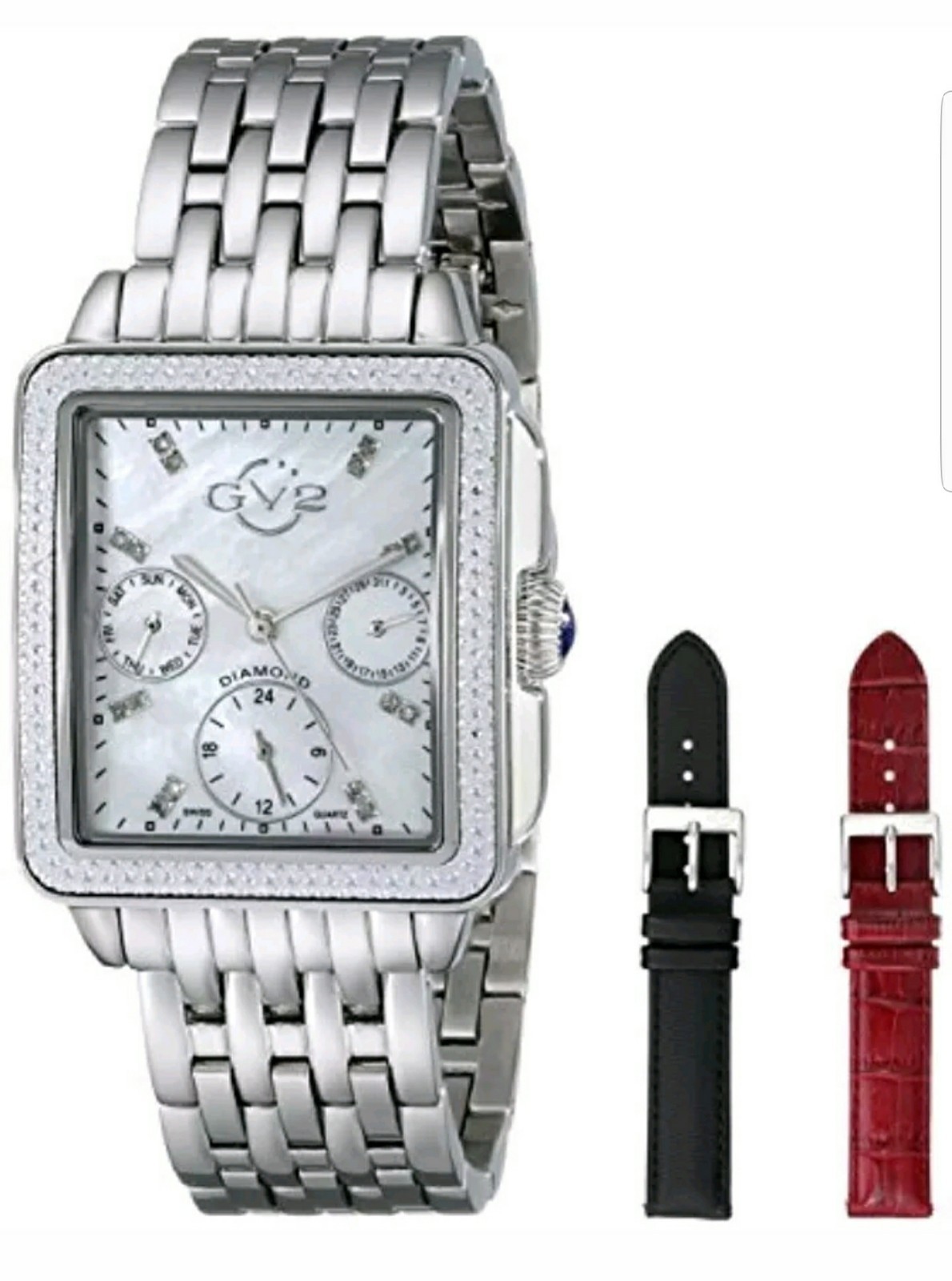 часы gv2 by gevril womens 12103b. часы gevril gv2. Gv2 by gevril часы. часы gevril gv2 с бриллиантами. часы gevril женские.