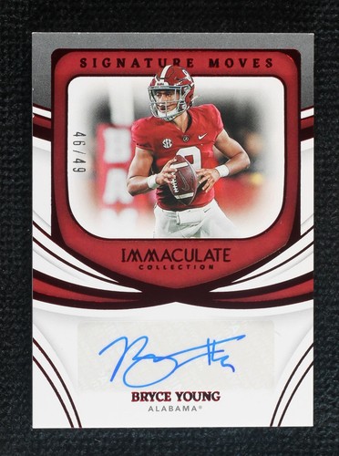 2022 Panini Immaculate Collection Collegiate Bryce Young #SM-BYO