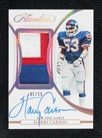 2022 Panini Flawless Harry Carson #PA-HC