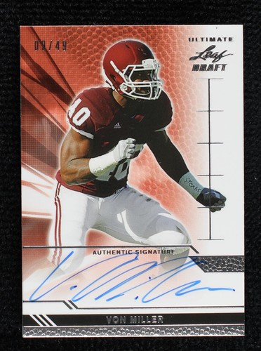 2011 Leaf Ultimate Draft Von Miller #U-VM1