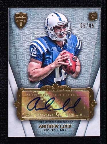 2012 Topps Supreme Andrew Luck #SRA-AL