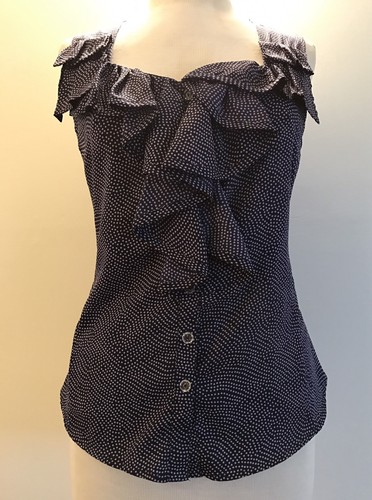 NWT WOMENS BANANA REPUBLIC SET OF 2 BLOUSES-MINT-FREE SHIPPPING!