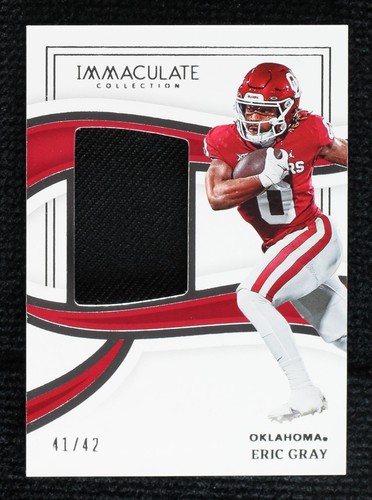 2023 Panini Immaculate Collection Collegiate Eric Gray #RPC-ERG