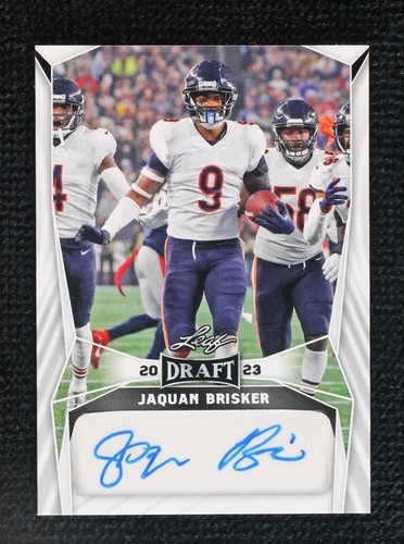 2023 Leaf Draft Jaquan Brisker #BA-JB7