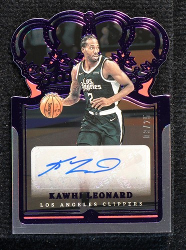 2021-22 Panini Crown Royale - Kawhi Leonard #CA-KWL