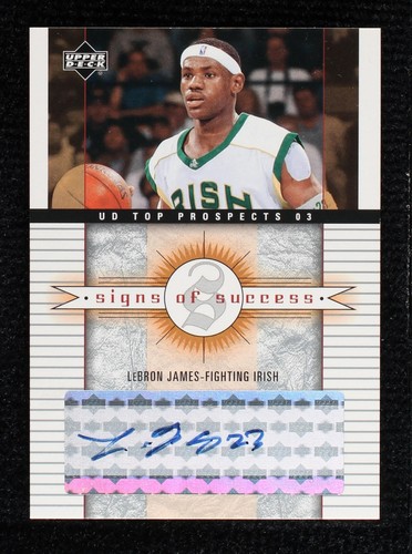 2003-04 Upper Deck UD Top Prospects - LeBron James #SS-LJ