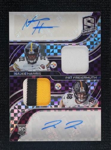 2021 Panini Spectra Najee Harris Pat Freiermuth #RDA-PS