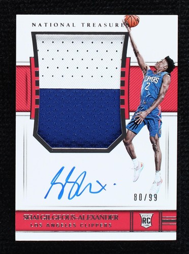 2022 National Treasures Shai Gilgeous-Alexander /99 PSA Auth