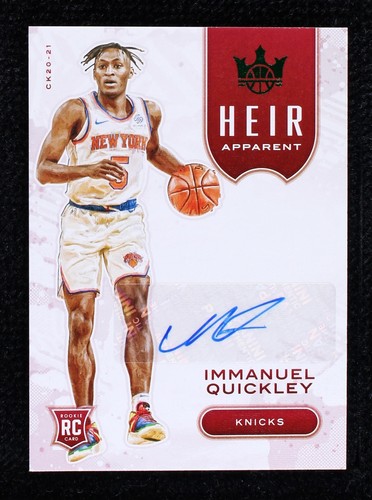 2020-21 Panini Court Kings - Immanuel Quickley #HA-IQU