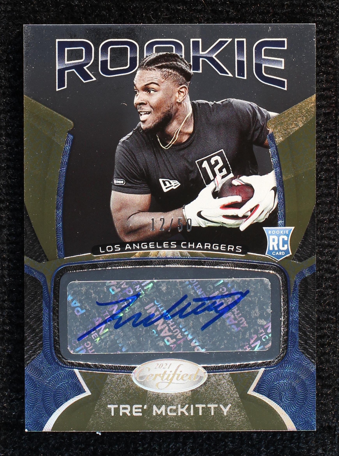 2021 Panini Certified Tre' McKitty #RS-TM