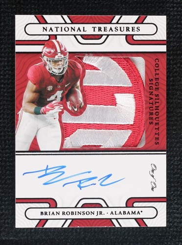 2022 Panini National Treasures Collegiate Brian Robinson Jr. #SS-BRJ