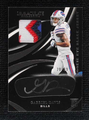 2020 Panini Immaculate Collection Gabriel Davis #REB-39