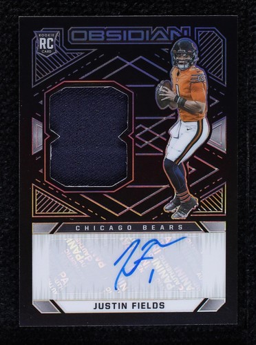 2021 Panini Obsidian Justin Fields #203