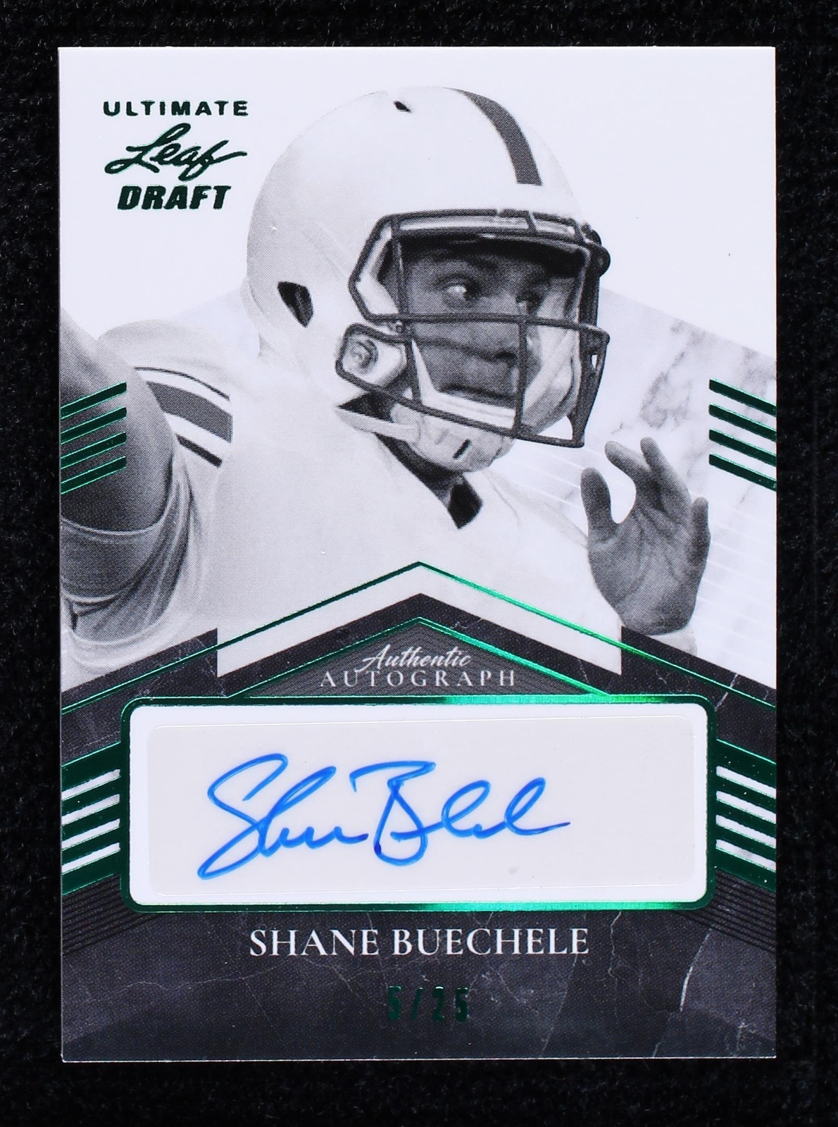 2021 Leaf Ultimate Draft Shane Buechele #BA-SB1
