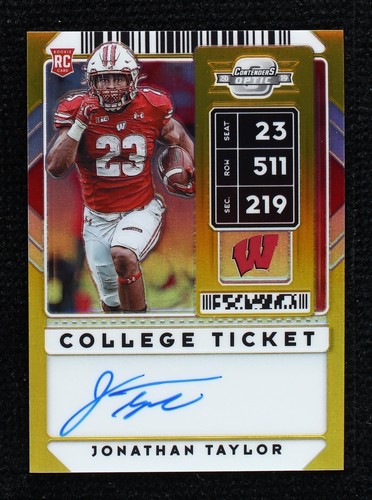2020 Panini Contenders Draft Picks Jonathan Taylor #106