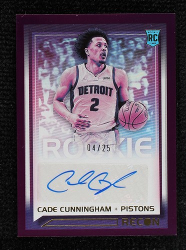 2021-22 Panini Recon - Cade Cunningham #RRS-CDC