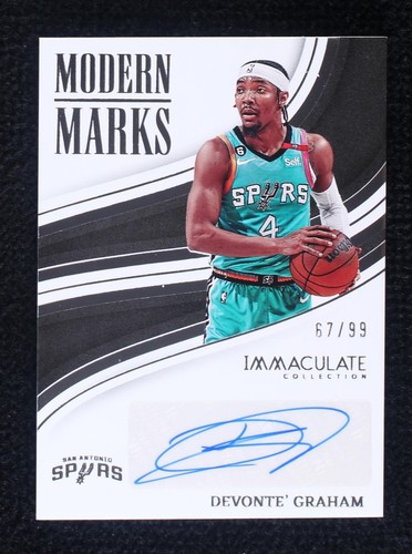 2022-23 Panini Immaculate Collection - Devonte' Graham #IMO-DGR