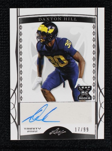 2022 Leaf Trinity Daxton Hill #BA-DH1