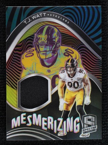 2021 Panini Spectra T.J. Watt #ME-TJ
