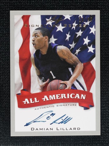 2012 Leaf Signature Series - Damian Lillard #AA-DL1