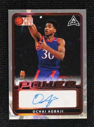 2021-22 Leaf Pro Set Power - Ochai Agbaji #BA-OA1