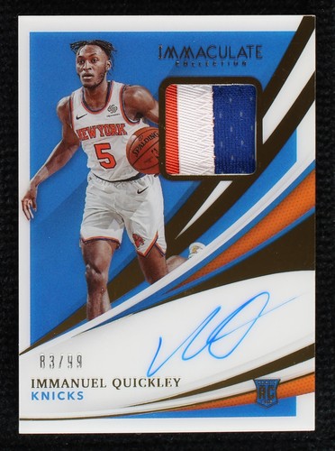 2020-21 Panini Immaculate Collection - Immanuel Quickley #131