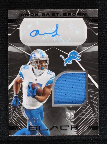 2021 Panini Black Amon-Ra St. Brown #RSM-ASB