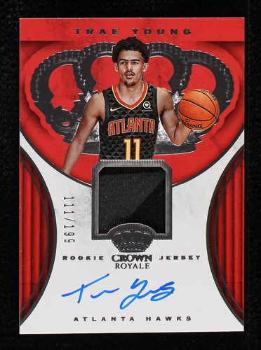 2018-19 Panini Crown Royale - Trae Young #RJA-TYG