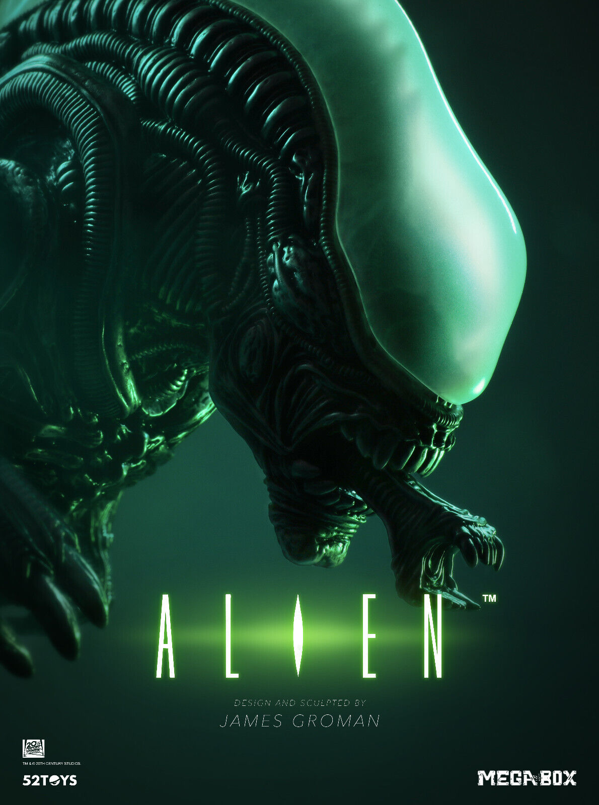 Brand New 52Toys X James Groman Alien Sofubi 12 Brand New 52Toys X James Groman Alien Sofubi 12