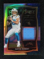 2020 Panini Select Justin Herbert #DS-JHE