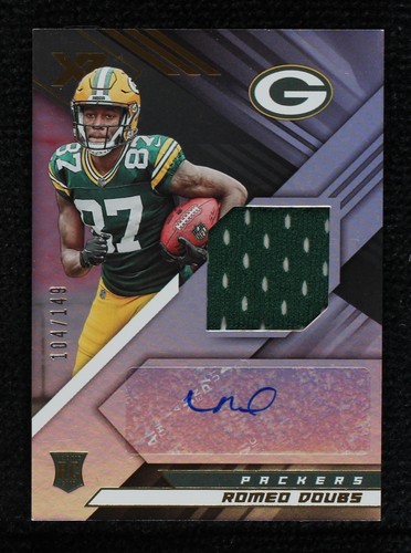 2022 Panini XR Romeo Doubs #RSA-RD