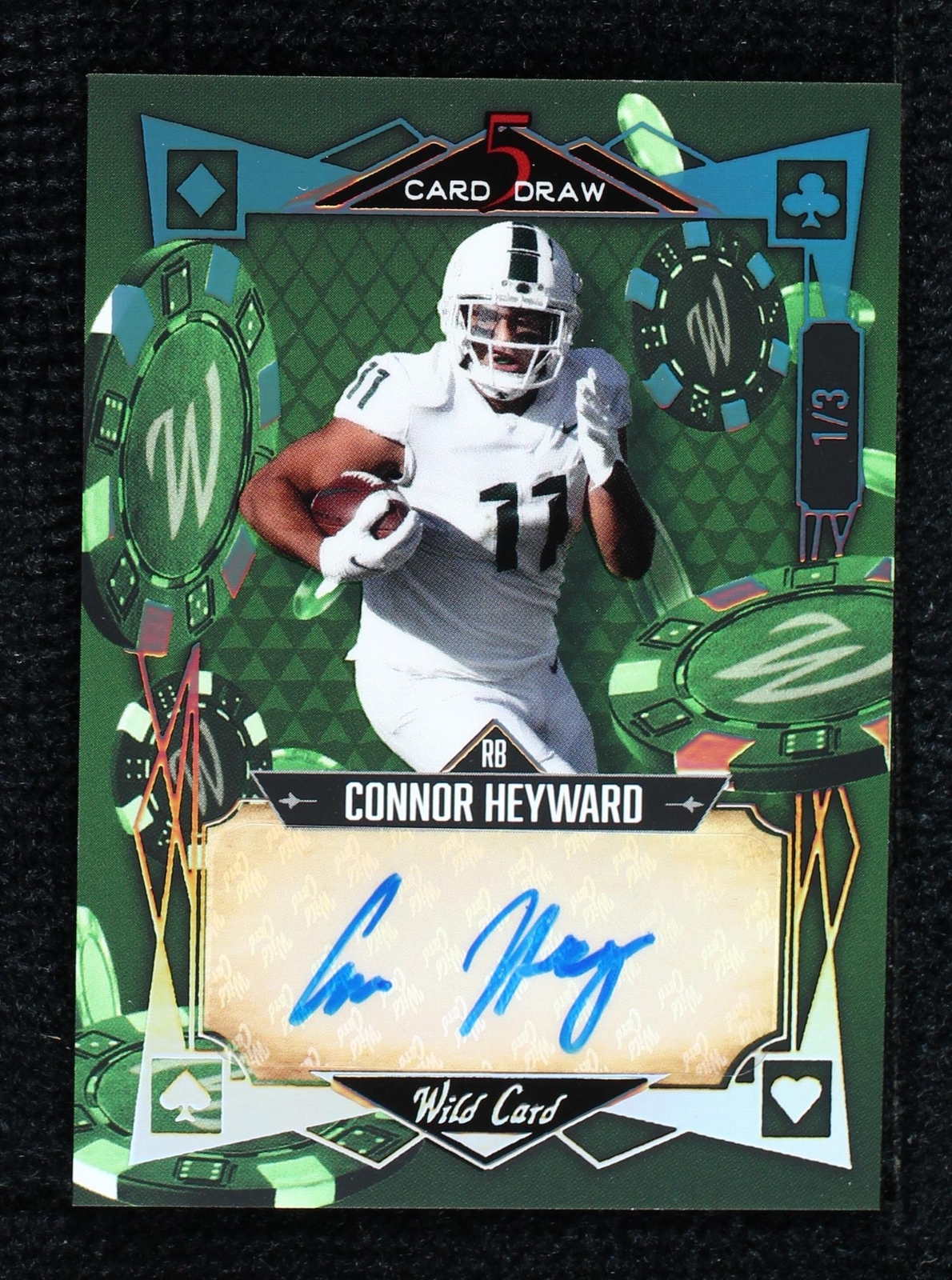 2022 Wild Card 5 Card Draw Connor Heyward #5CDM-60