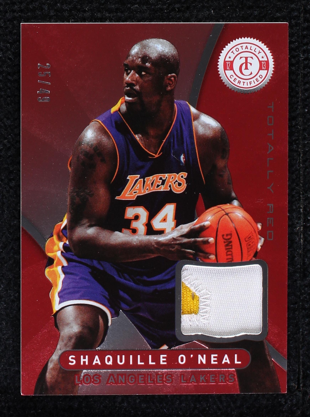 Panini Shaquille O'Neal Los Angeles Lakers Basketball Sports