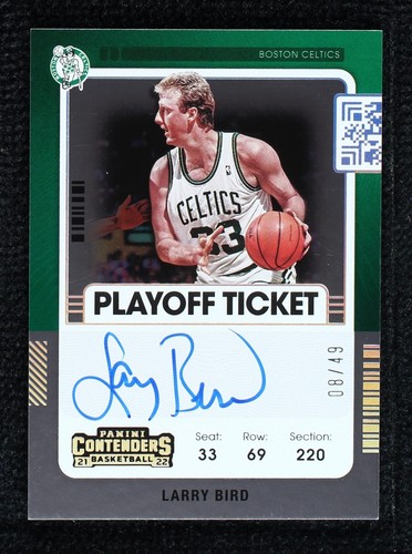 2021-22 Panini Contenders - Larry Bird #VT-LBD