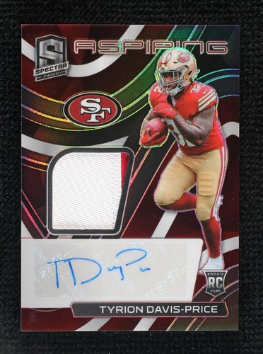 2022 Panini Spectra Tyrion Davis-Price #APA-TDP