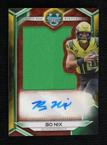 2023 Bowman's Best University Bo Nix #JRA-BN