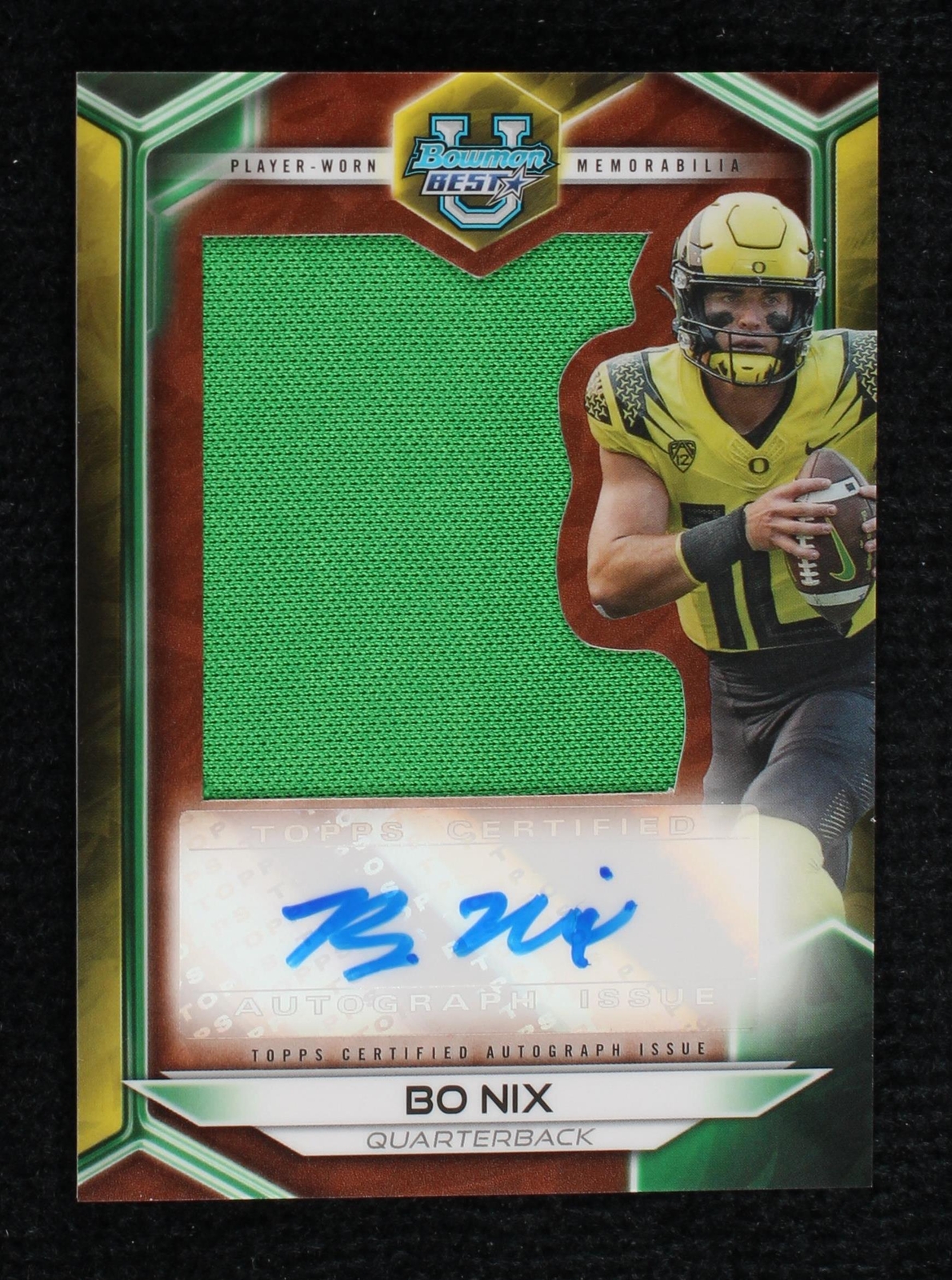 2023 Bowman's Best University Bo Nix #JRA-BN
