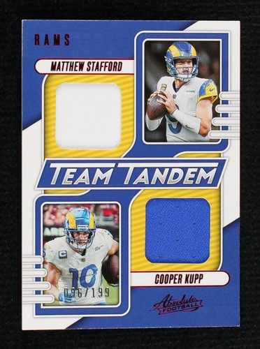 【Cooperページ】 2023 Panini Absolute Cooper Kupp #69 Black Parallel Los