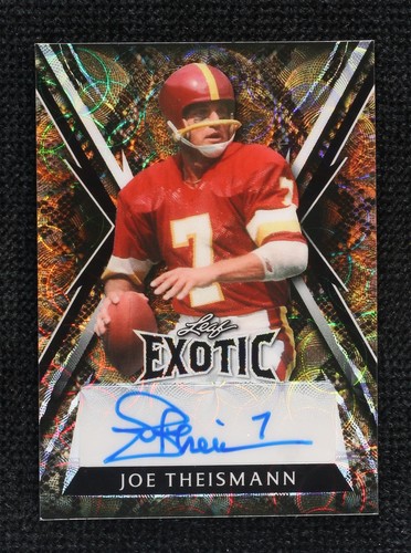 2023 Leaf Exotic Joe Theismann #BA-JT2