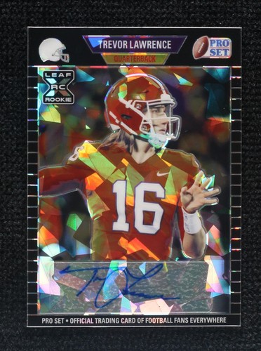2021 Leaf Pro Set Metal Trevor Lawrence #PA-TL1