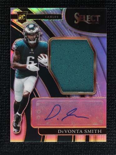 2021 Panini Select DeVonta Smith #JRS-DSM