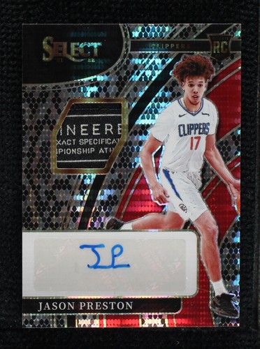 2021-22 Panini Select - Jason Preston #RJ-JPS